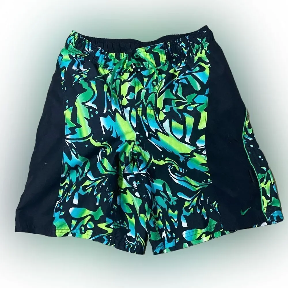 Nike Floral Swim Trunks